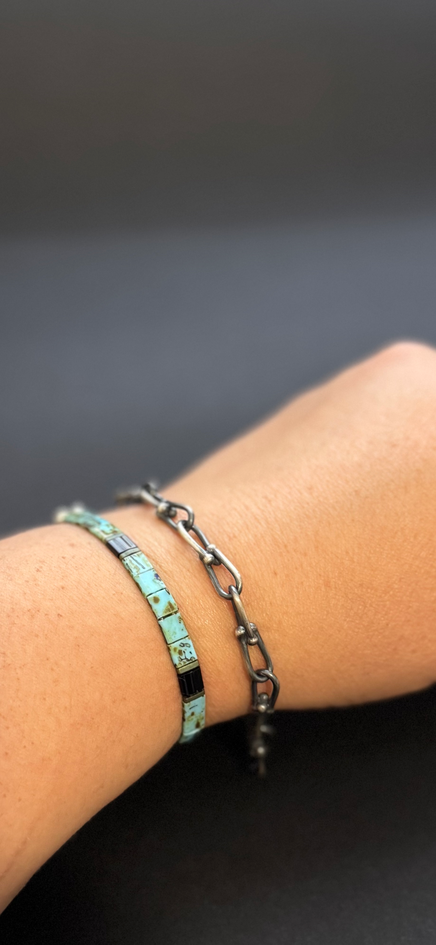 Sterling Silver Link Bracelet