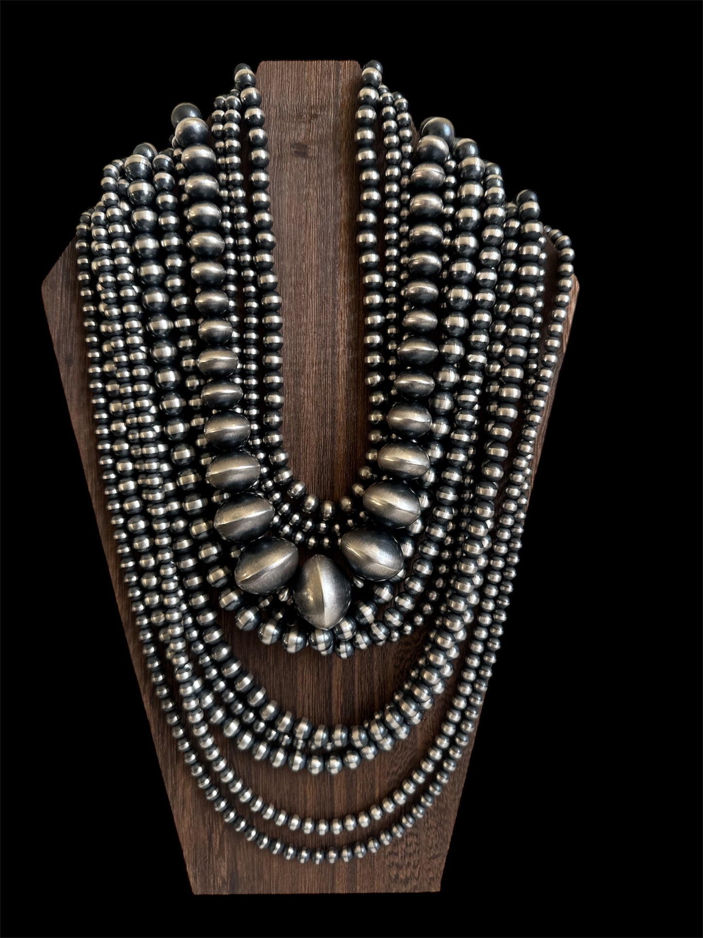 Sterling Pearls - Sterling Silver Necklace - 6MM - 30" Length