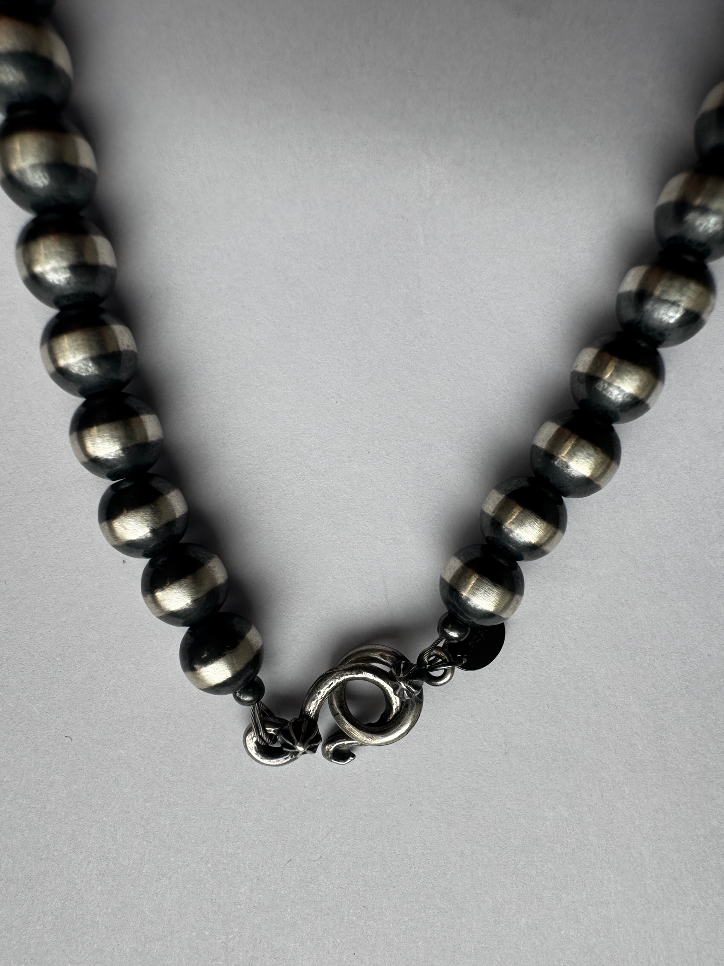 Sterling Pearls - Sterling Silver Necklace- 8MM - 22" Length