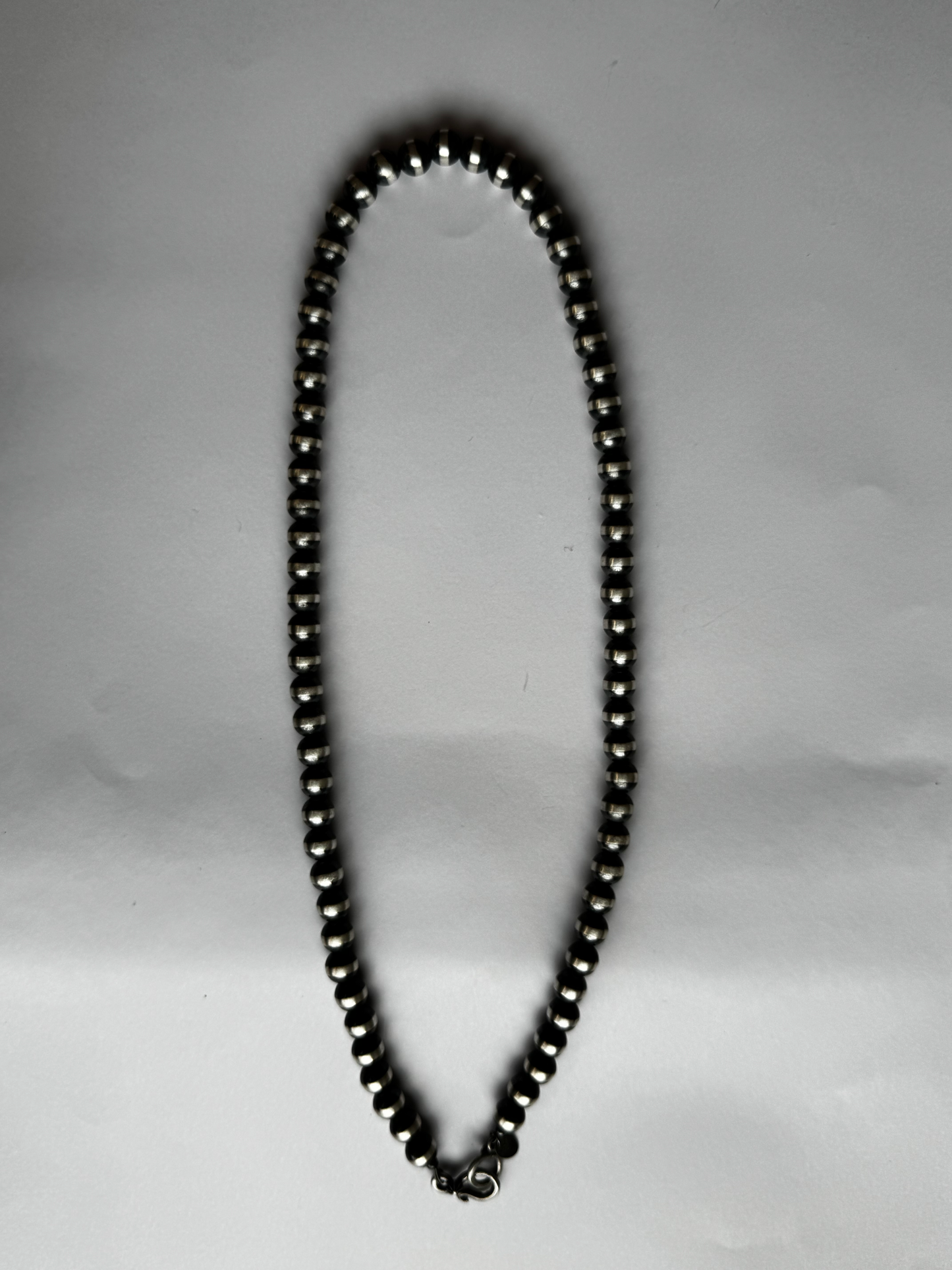 Sterling Pearls - Sterling Silver Necklace- 8MM - 22" Length