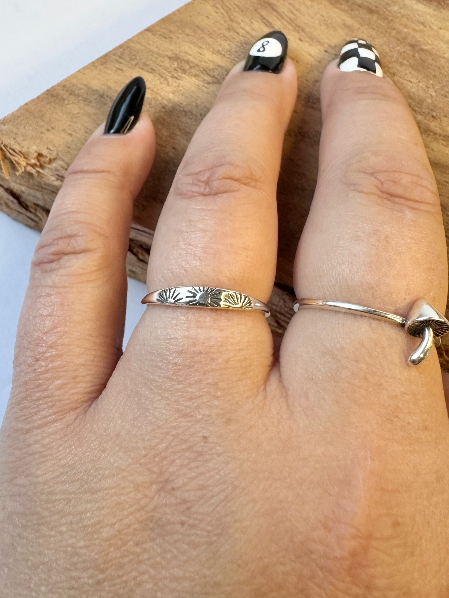 Sun Plain Ring - Sterling Silver