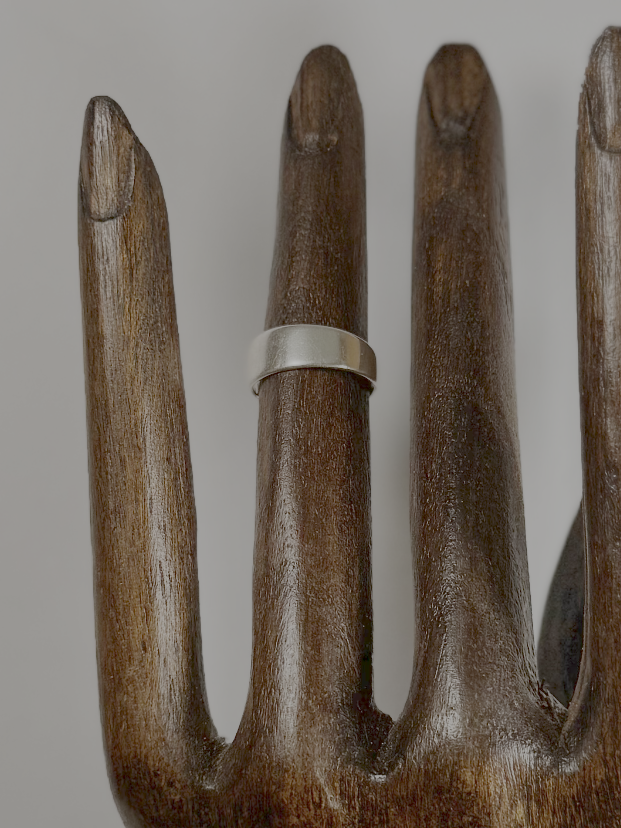 Toe Ring Squared Edge - Sterling Silver - Size Adjustable