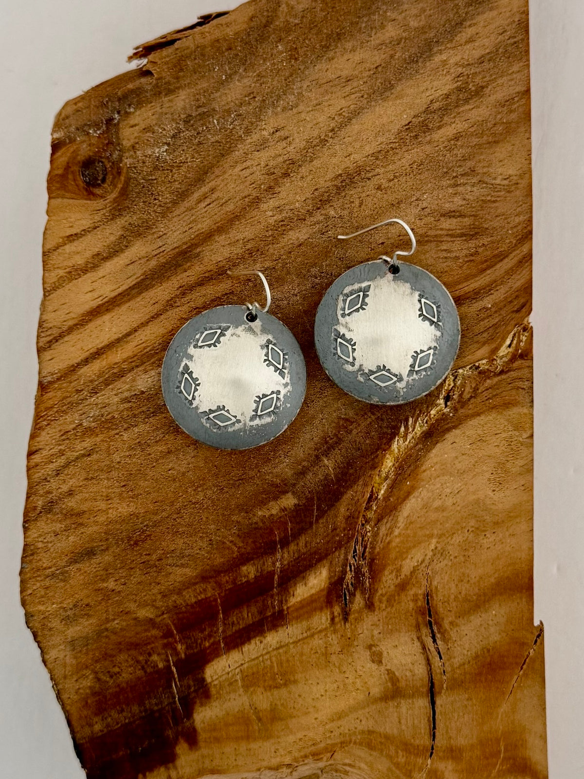 Pillow Pearl Dangle Earrings - Native Handmade - Mary Dayea