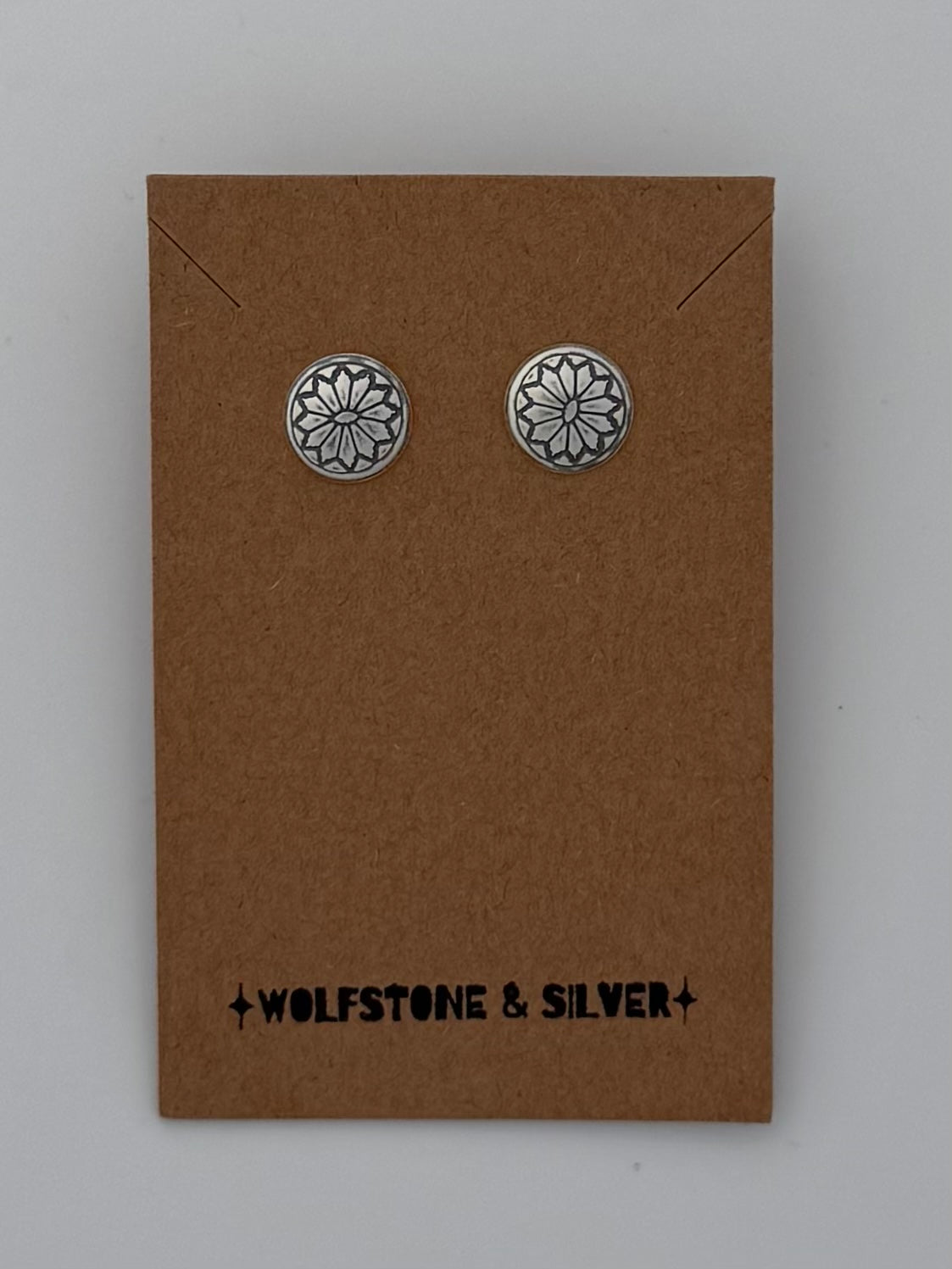 Concho Post Earrings - Opt 4