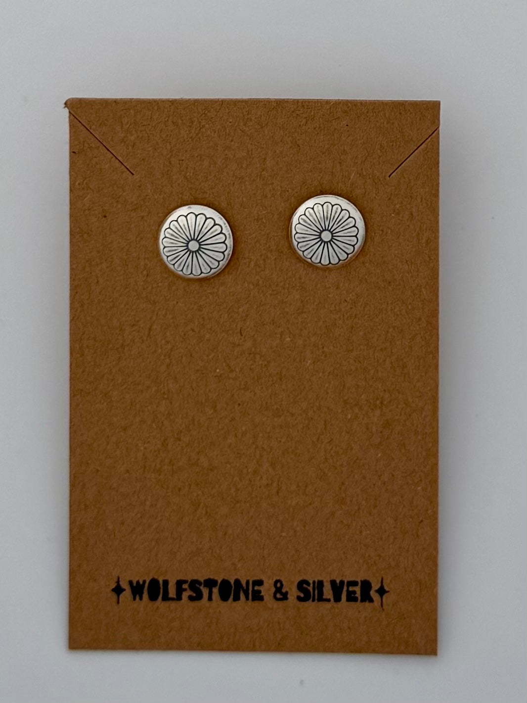 Concho Post Earrings - Opt 2