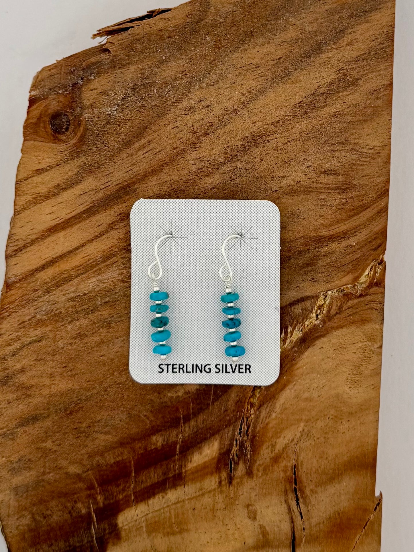 Kingman Dangle Earrings- Length 1"