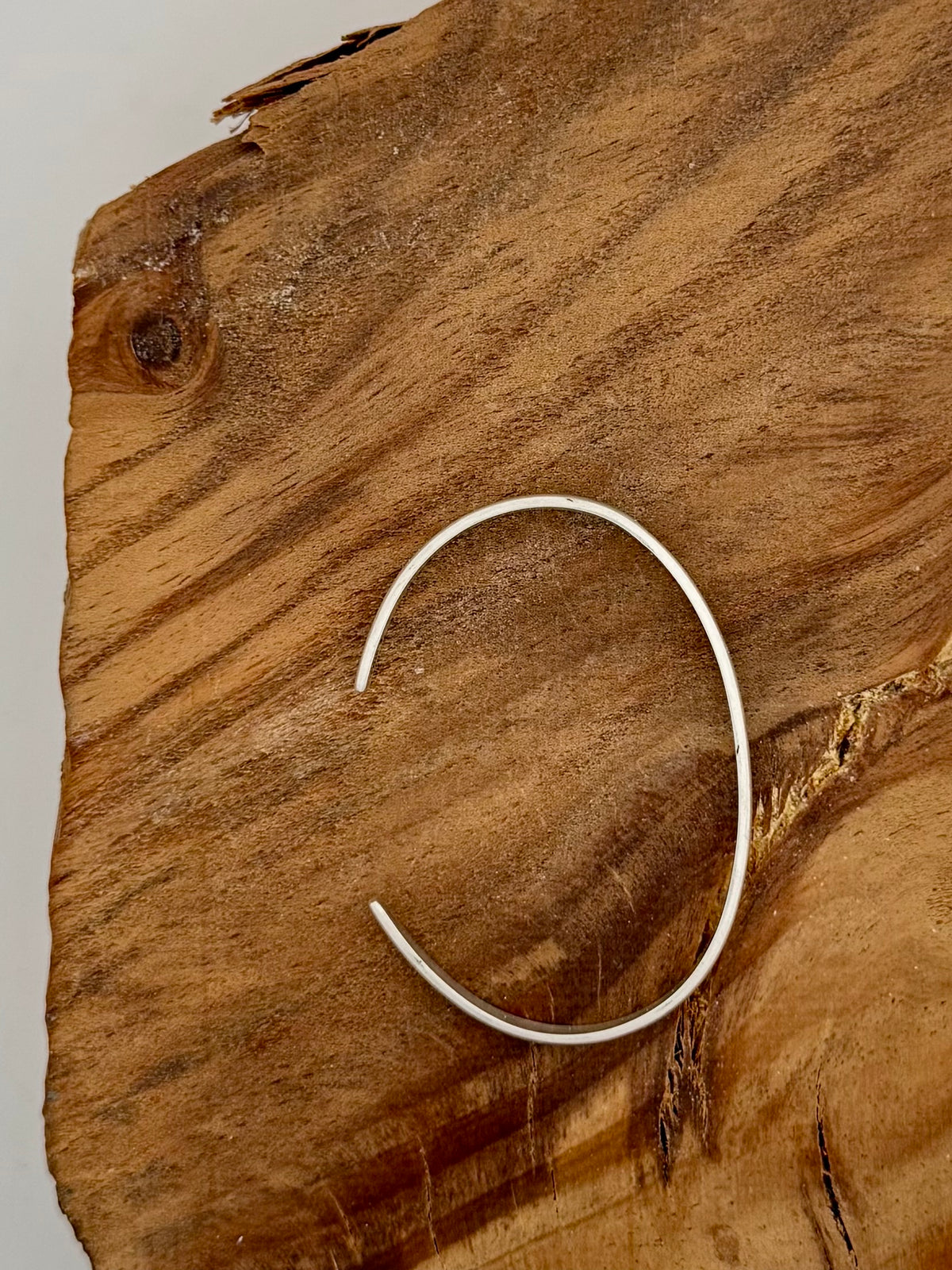 Elaine Tahe Cuff Sterling Silver Bracelet- Arrowhead Design-Native Handmade- Length Size 6" with opening but is adjustable