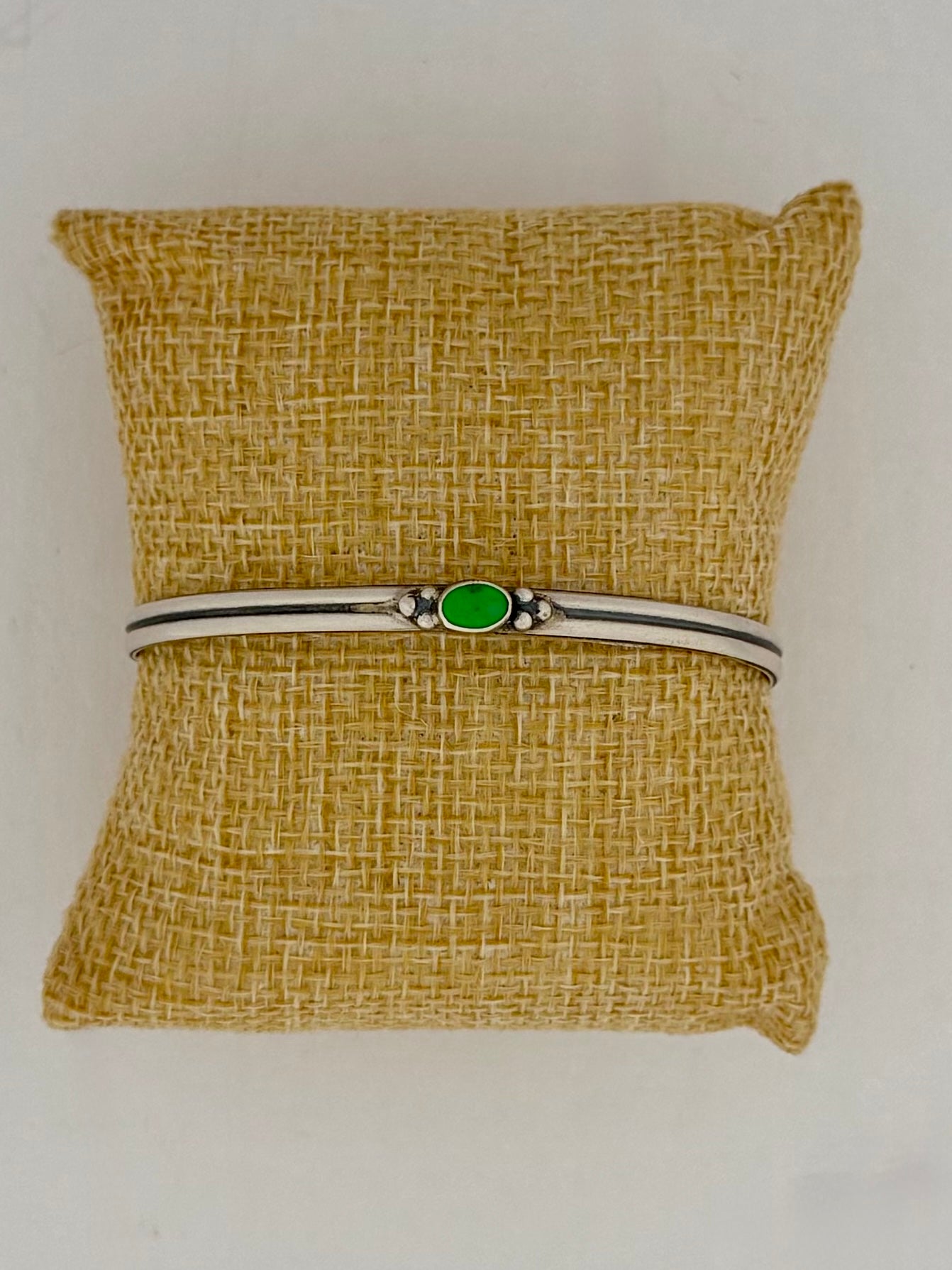 Don Lucas Carico Turquoise Cuff Bracelet - Size 6.5" w/opening - Native Handmade