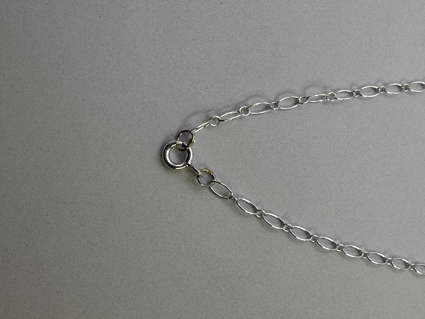 Medium Oval Link Chain - Sterling Silver - 18" Length