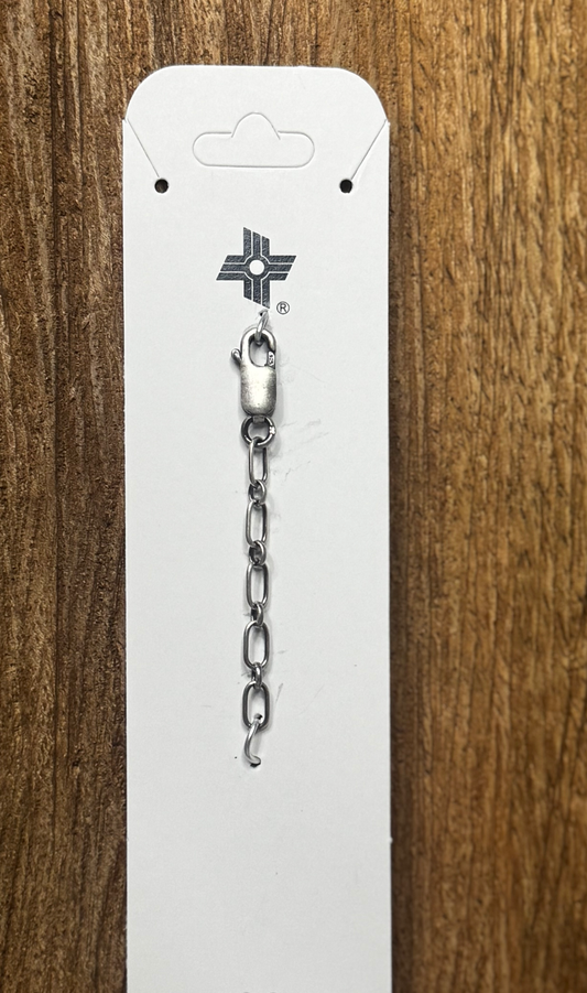 Chain Link Necklace Extender - Sterling Silver - 2"