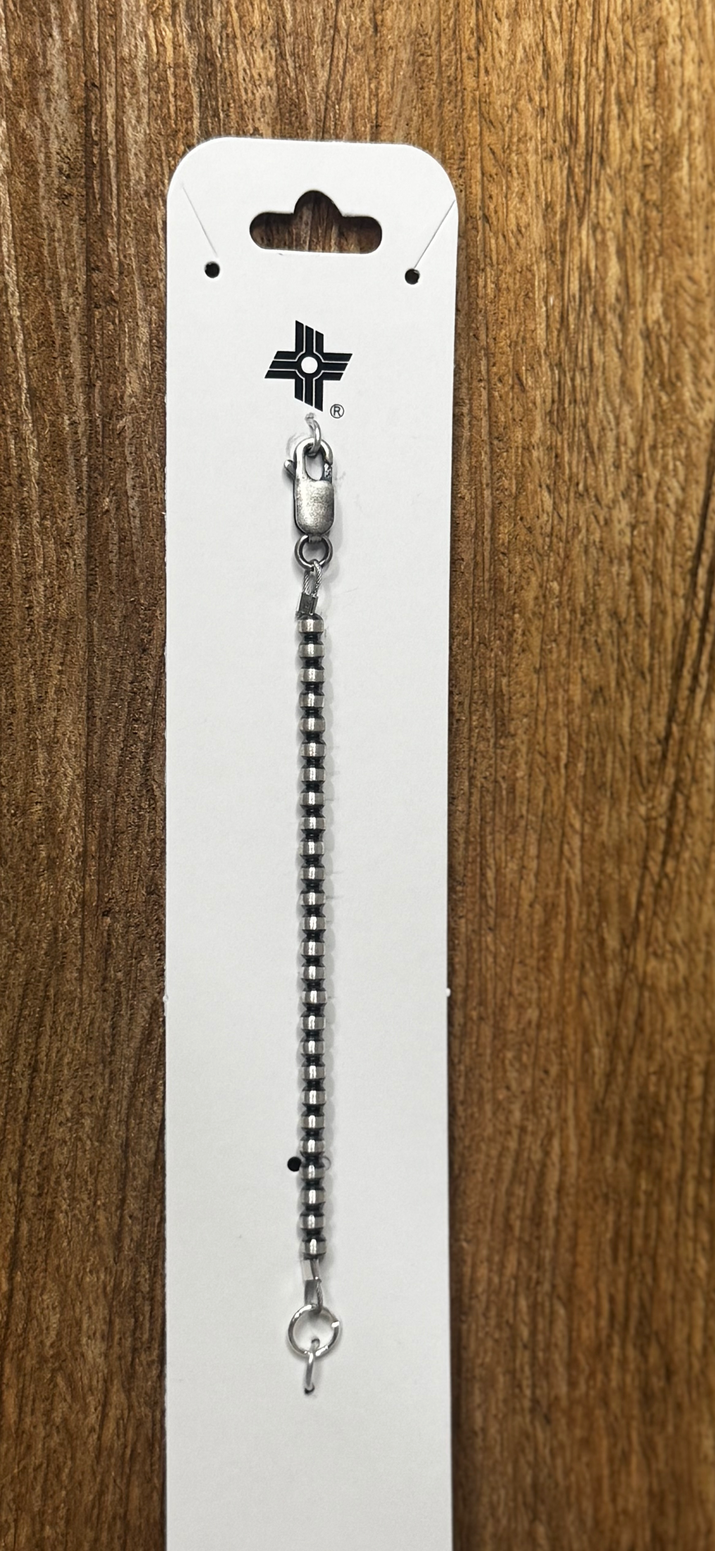 Necklace Extender - Sterling Pearl