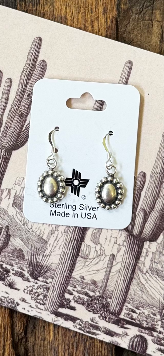 Dangle Sun Inspired Dangle Earrings - Sterling Silver