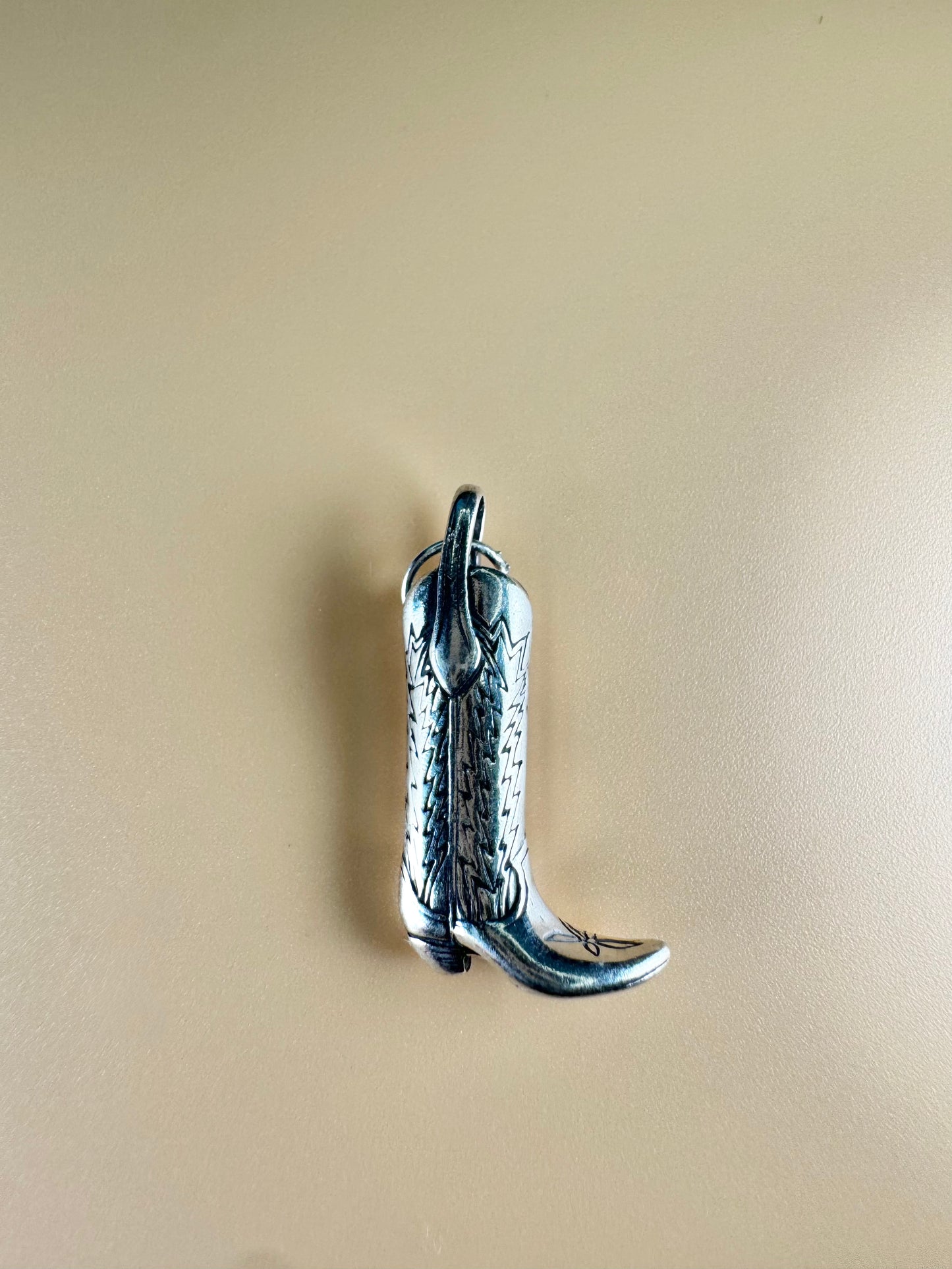 Boot Charm - Sterling Silver