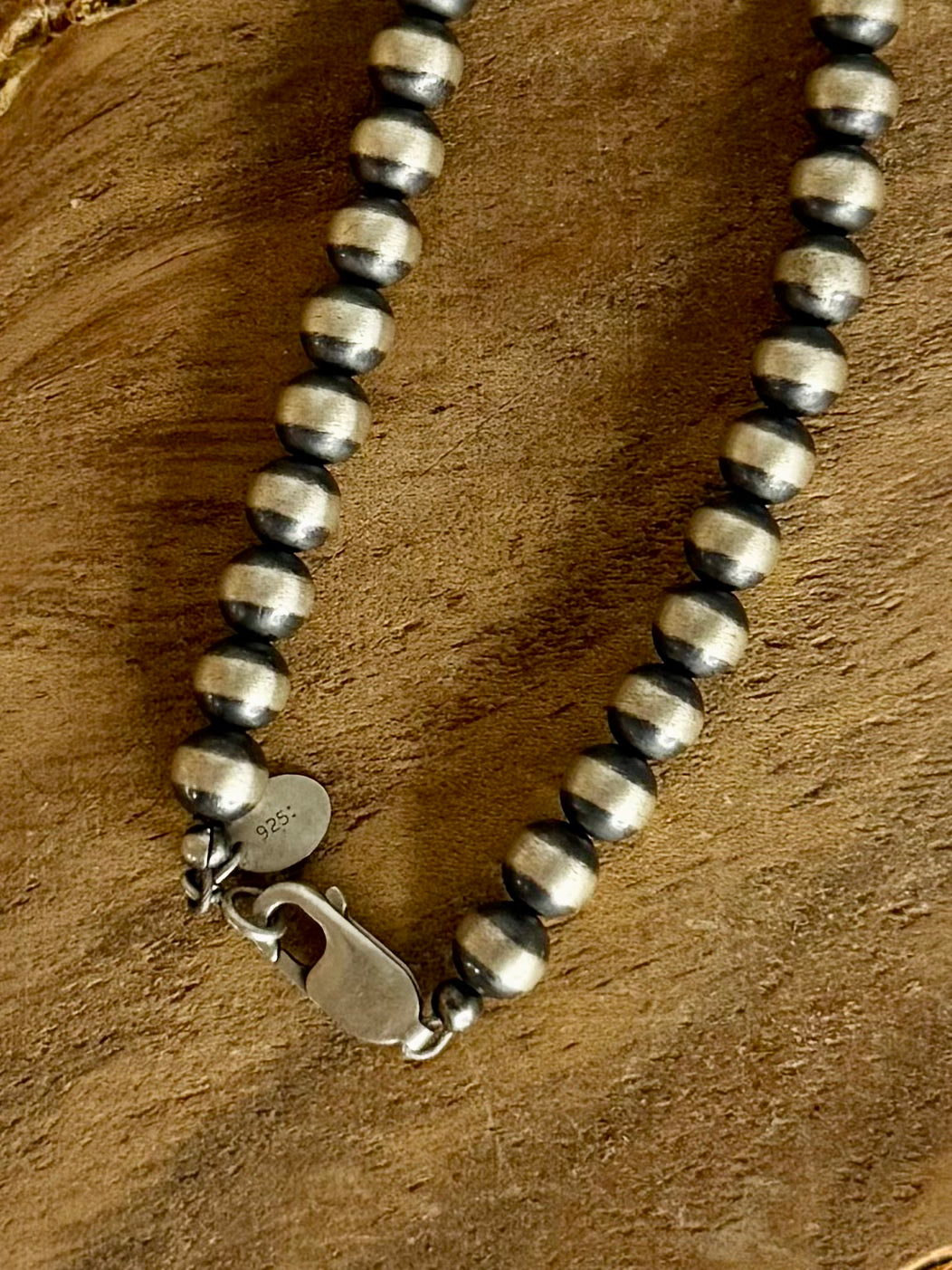 Sterling Pearls - Sterling Silver Necklace - 6MM - 30" Length