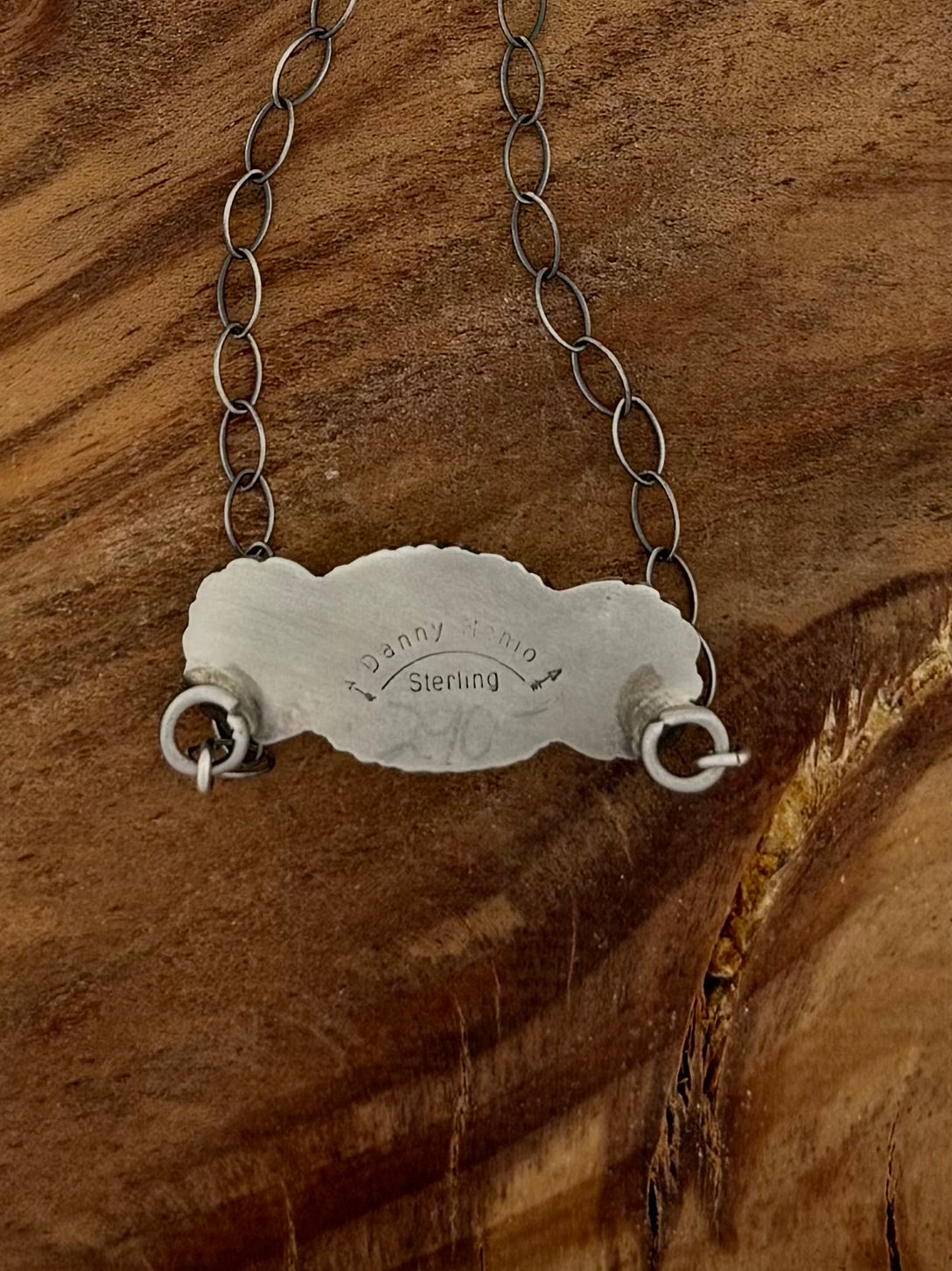 Palomino necklace - Sterling Silver - Native Handmade - Dan Henio (artist)