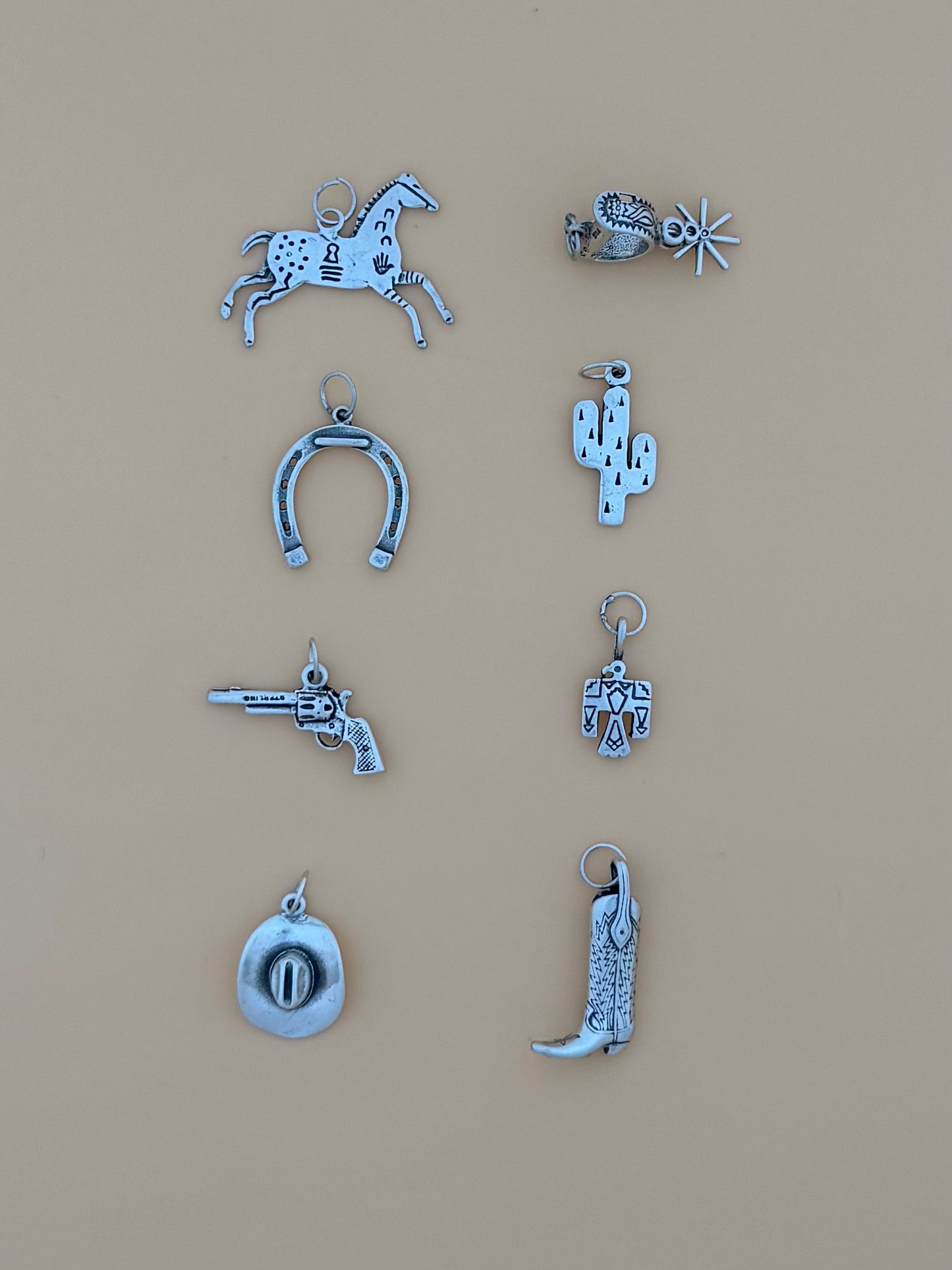 Boot Charm - Sterling Silver