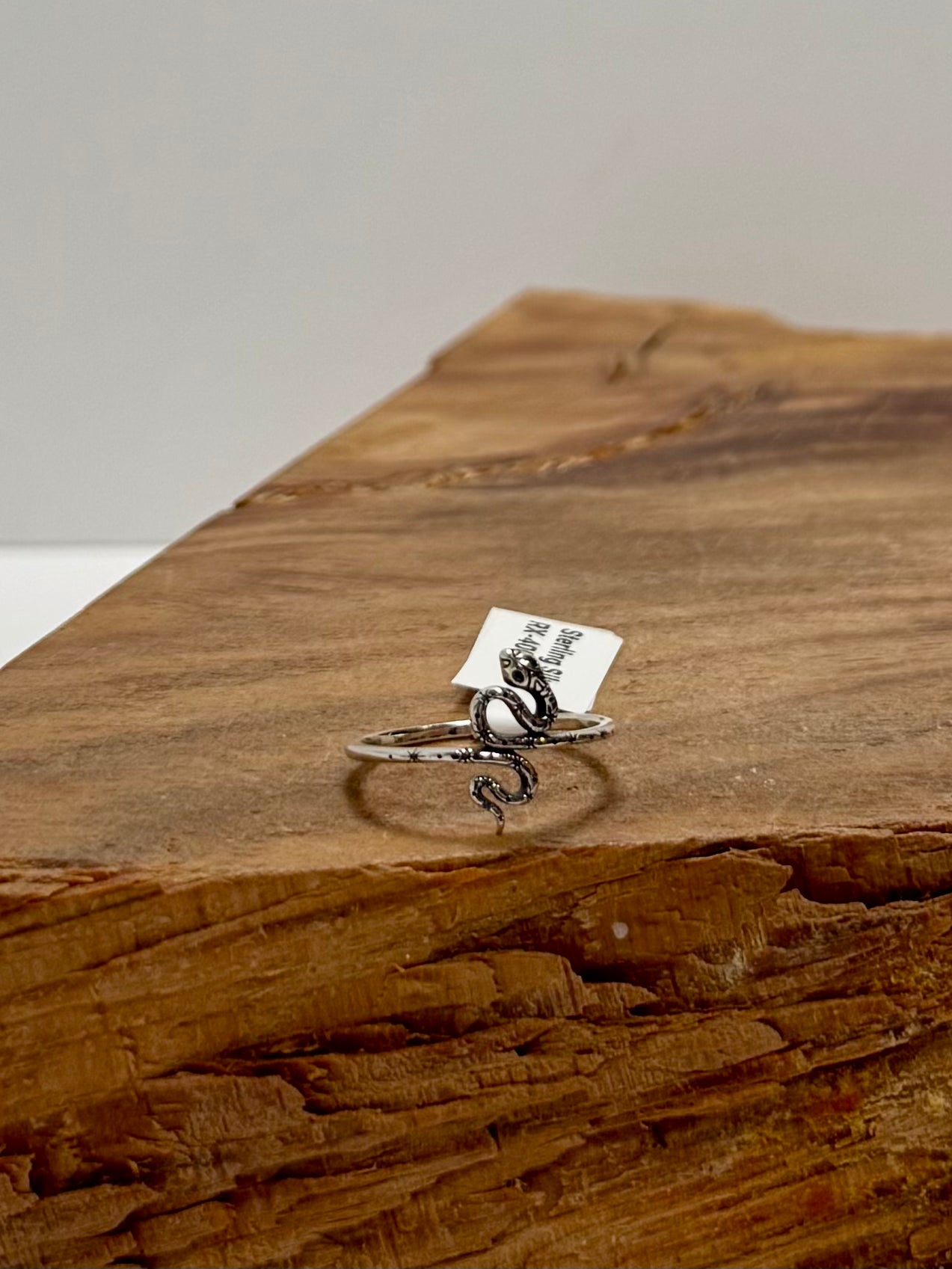 Snake Ring - Sterling Silver