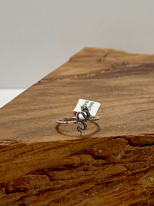 Snake Ring - Sterling Silver