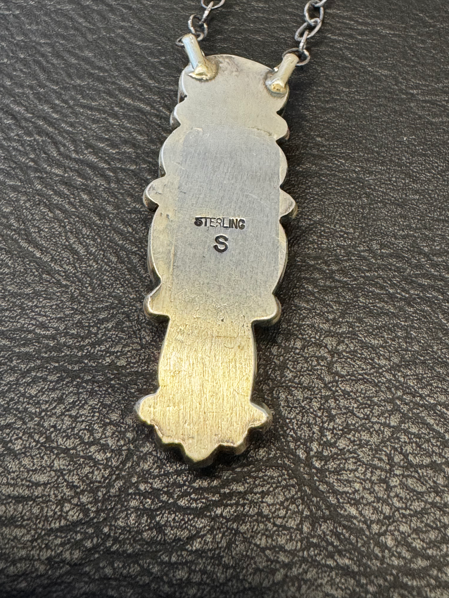 Necklace Multi Stone - Sonoran Turquoise, Spiny Oyster - Sterling Silver - Scott Skeets (artist)