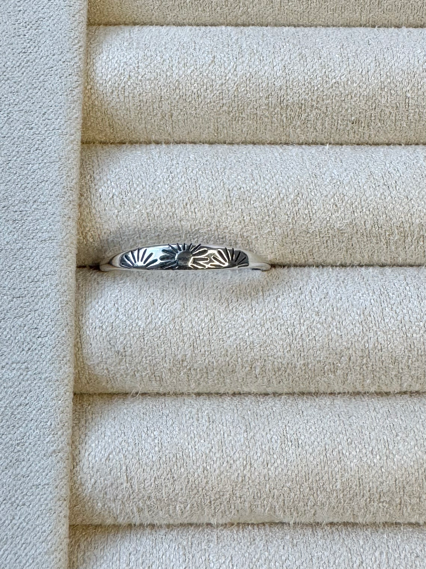 Sun Plain Ring - Sterling Silver