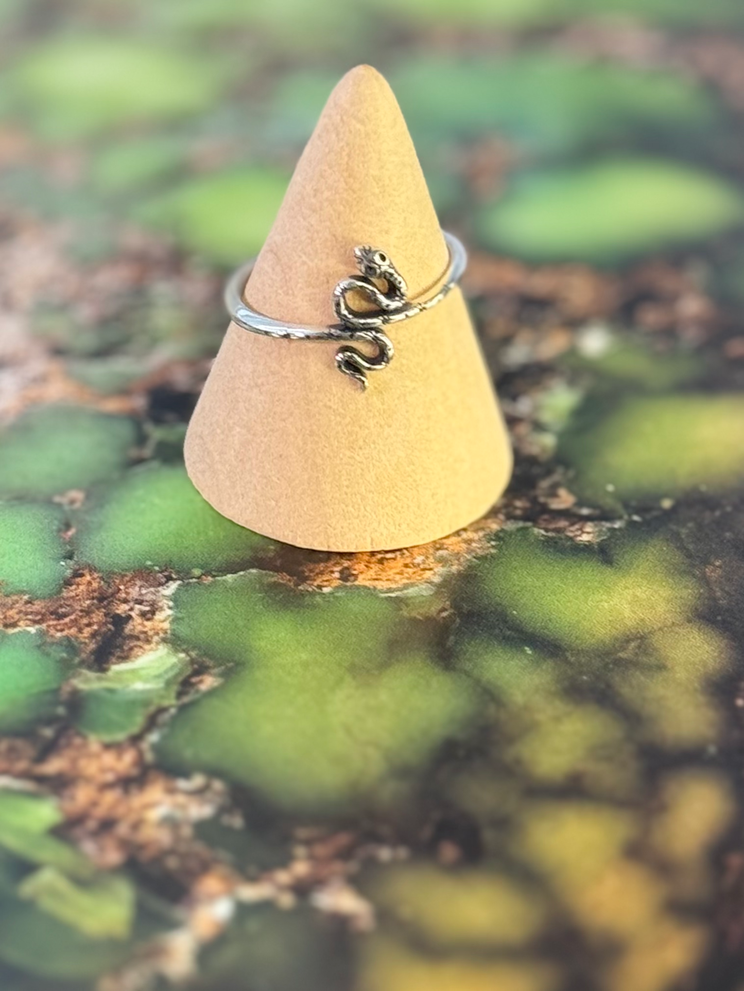 Snake Ring - Sterling Silver